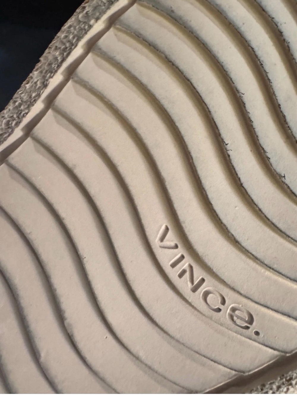 Vince Laguna platform suede beige tan nude sandals 8.5 - Picture 10 of 12